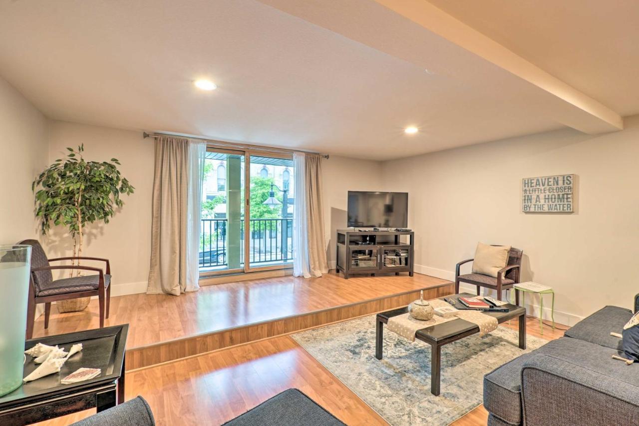 Cute Grand Haven Apartment Walk Downtown Streets! Bagian luar foto