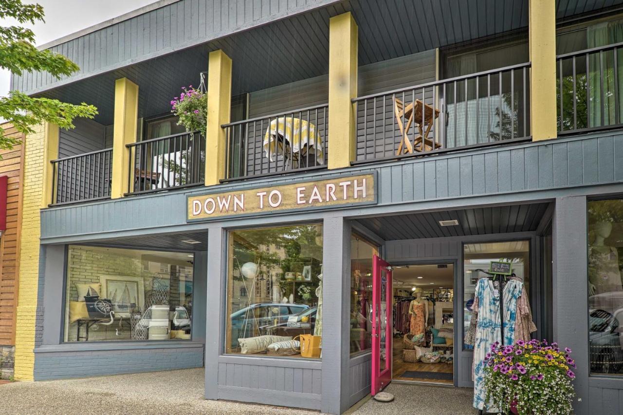 Cute Grand Haven Apartment Walk Downtown Streets! Bagian luar foto